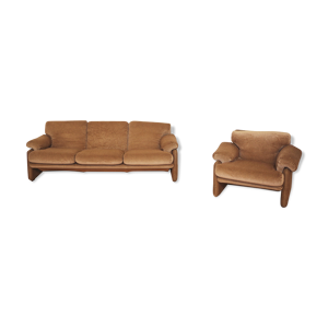 Canapé et fauteuil de Scarpa Tobia,