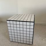 Cube side table 40x40 ceramic