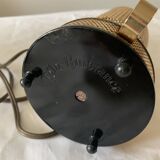 Perforated metal night light.