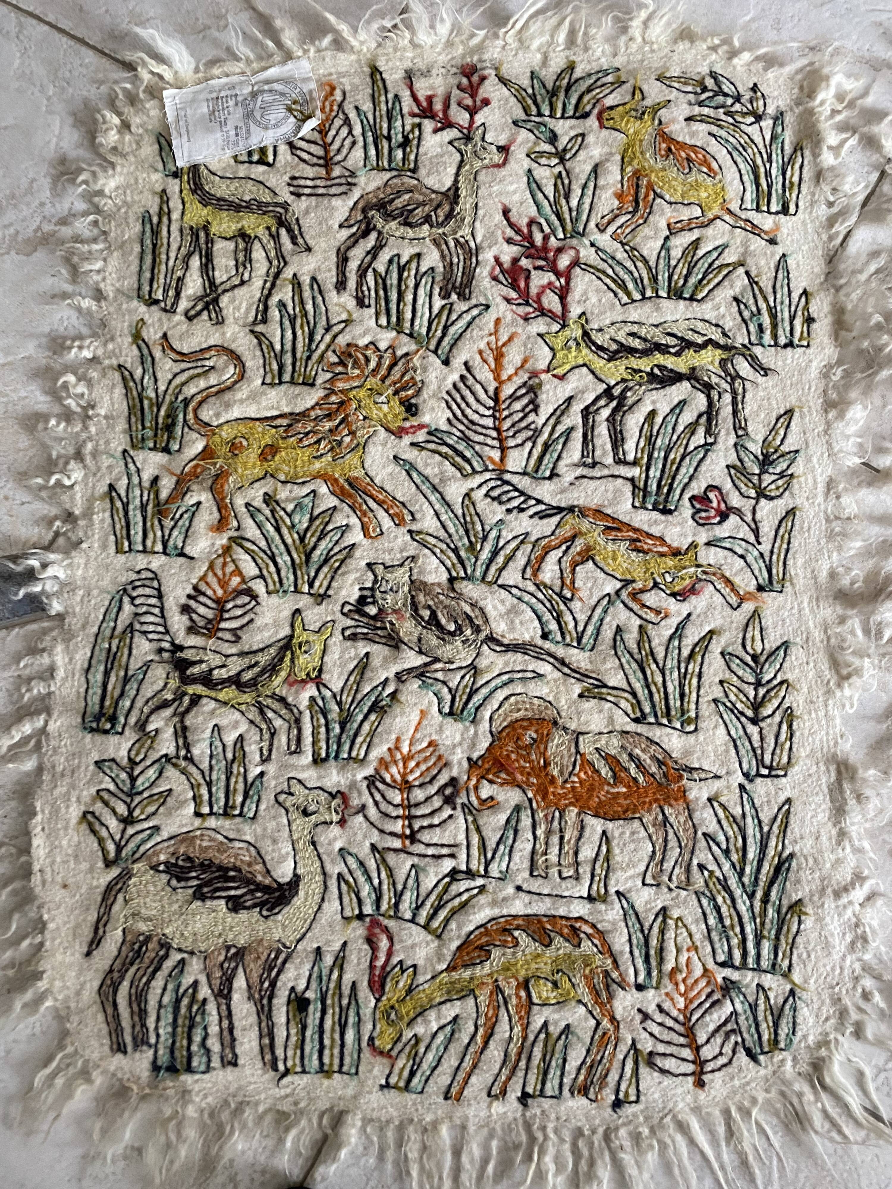 Tapis cachemire inde