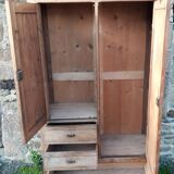 Vintage wardrobe mirror cabinet