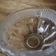 Lead crystal bow relief candy box made in Germany
