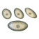 Old raviers, small dishes oval armer