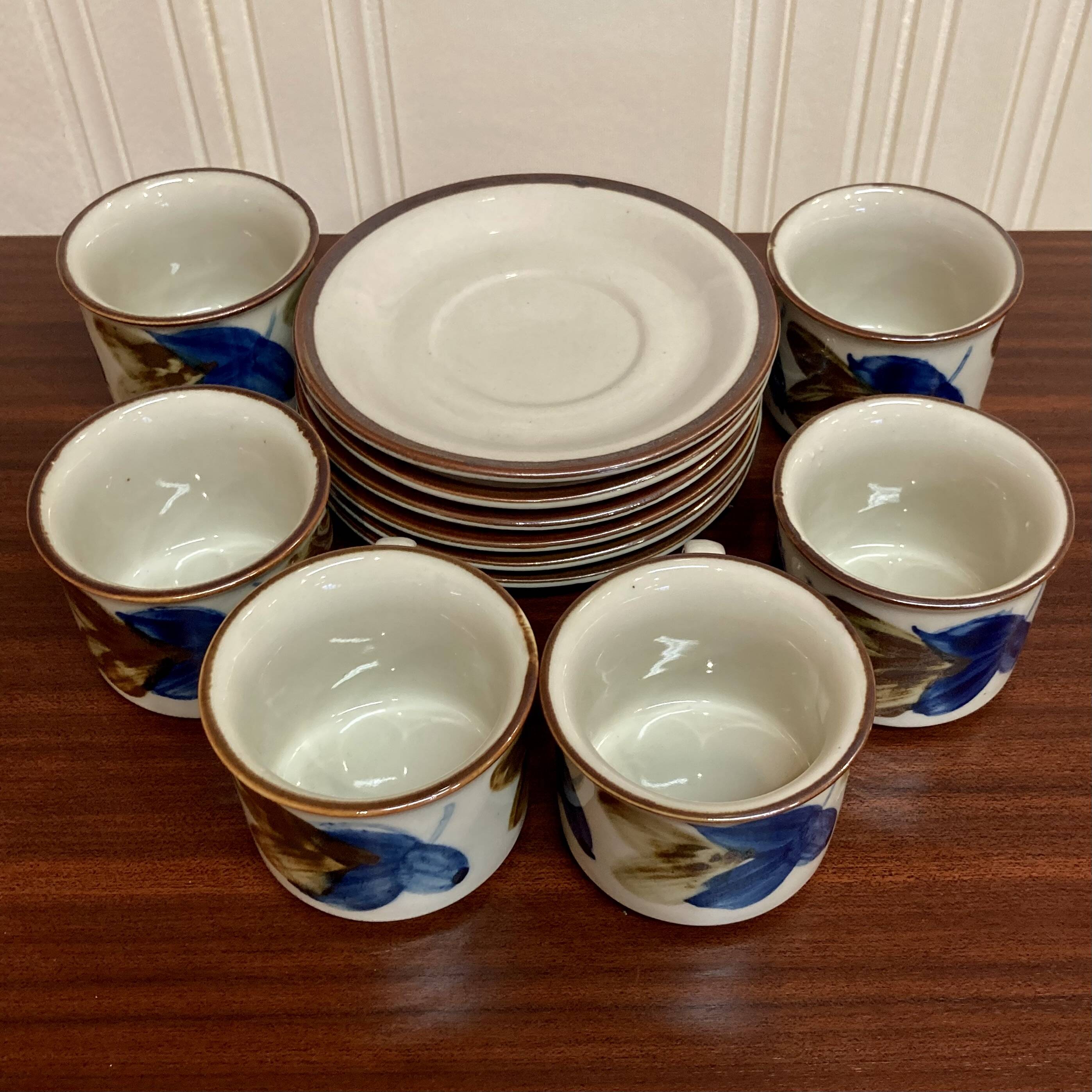 Ensemble 12 pièces design scandinave 1960.