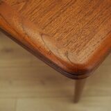 Teak table, Danish design, 1970s, made in Denmark