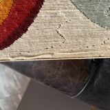 Vintage wool tapestry Les Bonbonnes by Geneviève salivanof for DMC