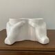 Vintage vase Enamelled ceramic hands 70s