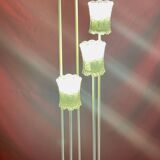 Scandinavian vintage staircase floor lamp, 67/70s