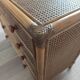 Bamboo and rattan chest of drawers, 70's