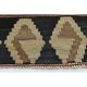 1970s Vintage Turkish Oushak Handmade Wool Cotton Red Runner Rug 140x353