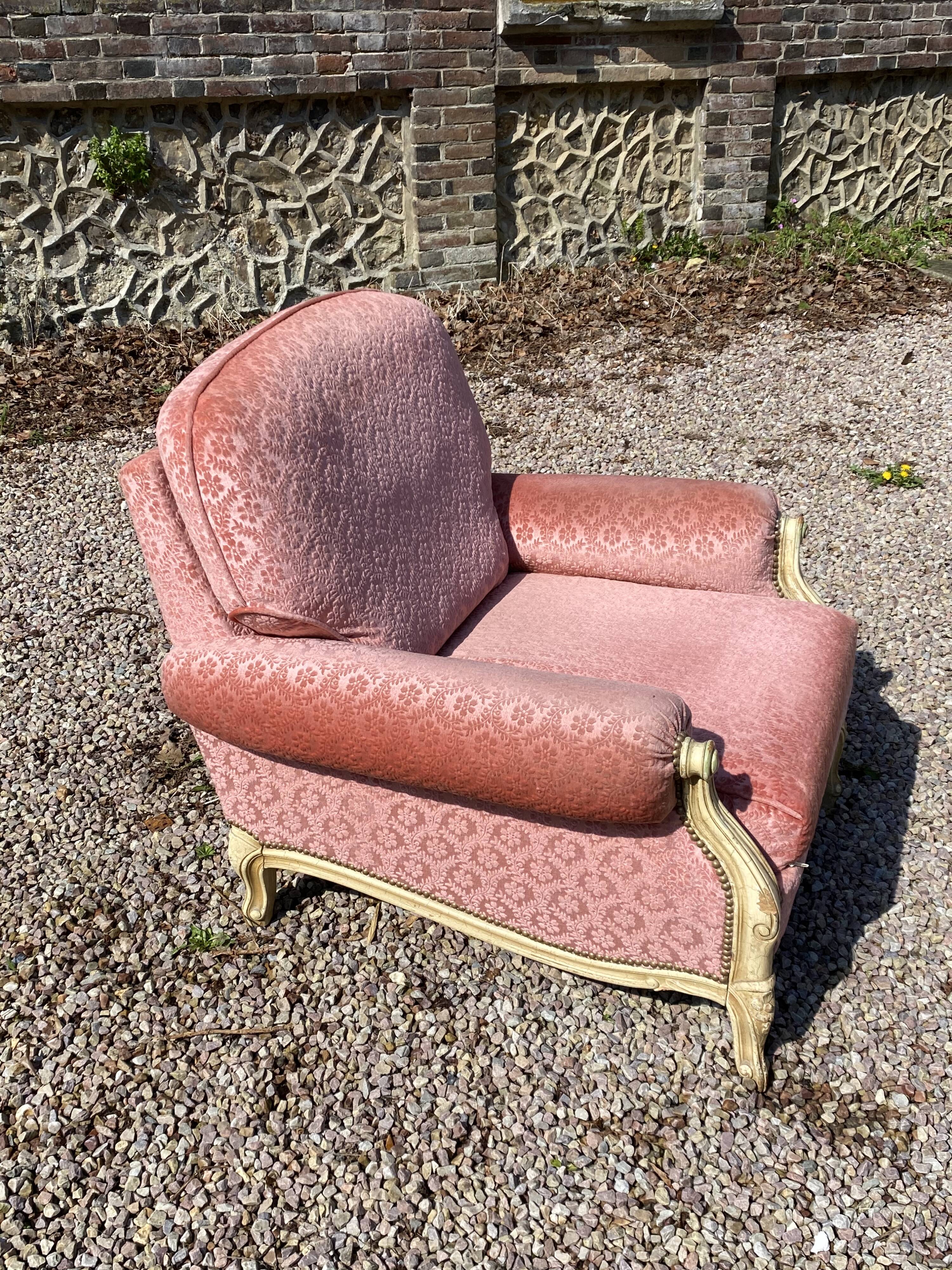 Armchair style Louis 16