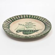 4 Vietri plates decorated by Fabbrica Ceramica Avallone, 1930s