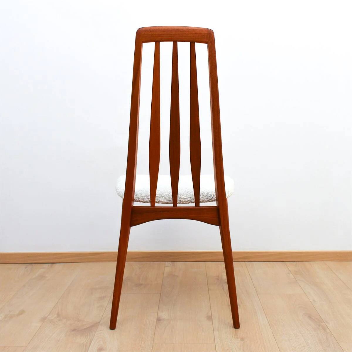 Set of 2 teak chairs by Niels Koefoed