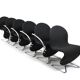 Verner Panton for Fritz Hansen 1973 Series 1-2-3 Butterfly Base