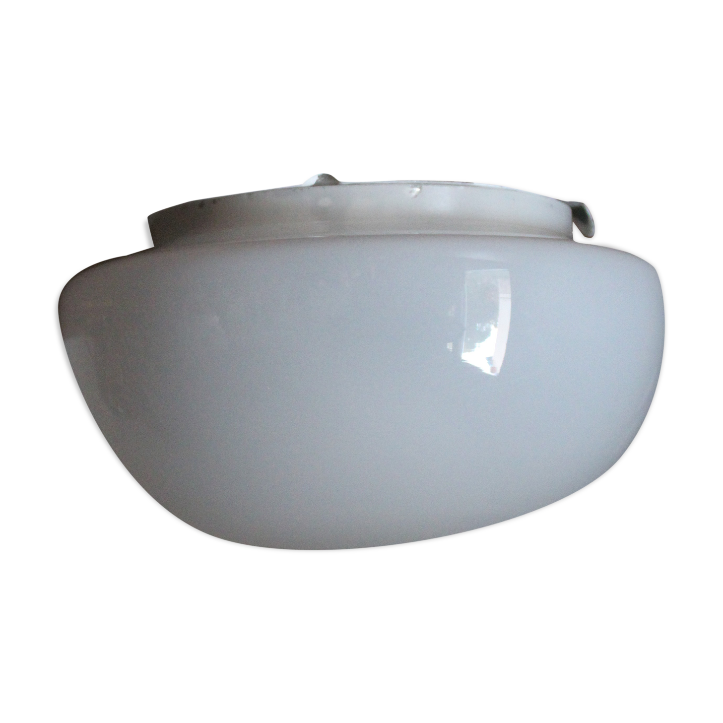 White opaline ldr ceiling light