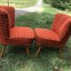Vintage 1960s Cocktail Armchairs