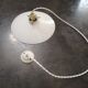 Suspension in opaline art deco 1930