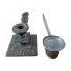 Old bronze and antique candlestick