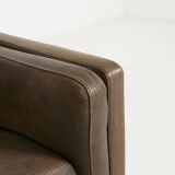 Vintage Danish design leather armchair from Vemb, 1980’s