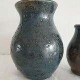 Set of two vintage terracotta vases