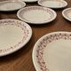 8 dessert plates. Pillivuyt france