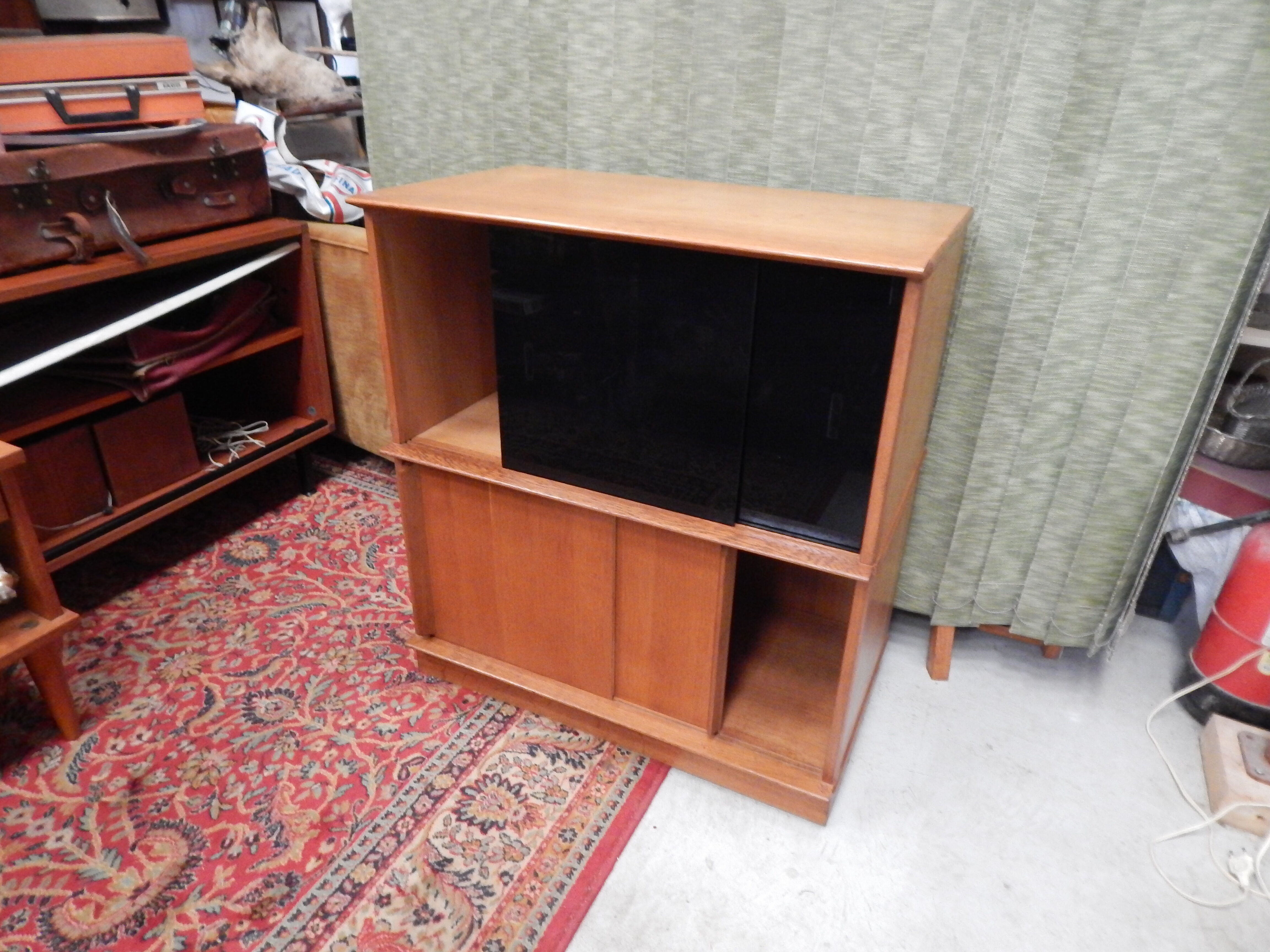 Meuble range vinyle vintage edition Oscar année 50/60