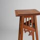 Table console Art Déco française en chêne, années 1920