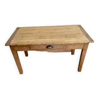 Pretty raw wood coffee table