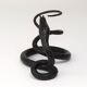 Sculpture of a serpent or wrought iron serpent in the style of Edgar Brandt, Austria, 1920s.