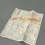 Old school geographical map, Rossignol edition