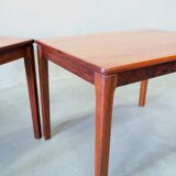 Scandinavian rosewood side tables from Alberts Tibro, 1970s, Set of 2