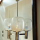 Suspension 1970 Targetti Sankey 3 feux