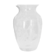 Vase cristal d’Arque gravé fleurs France