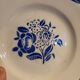 Set 6 assiettes Fleur Bleue 1920