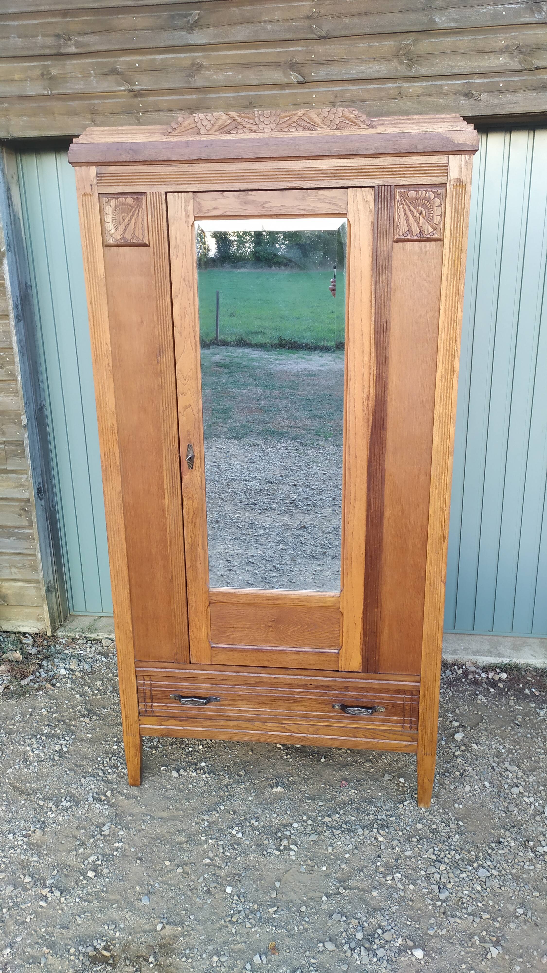 Parisian art deco wardrobe