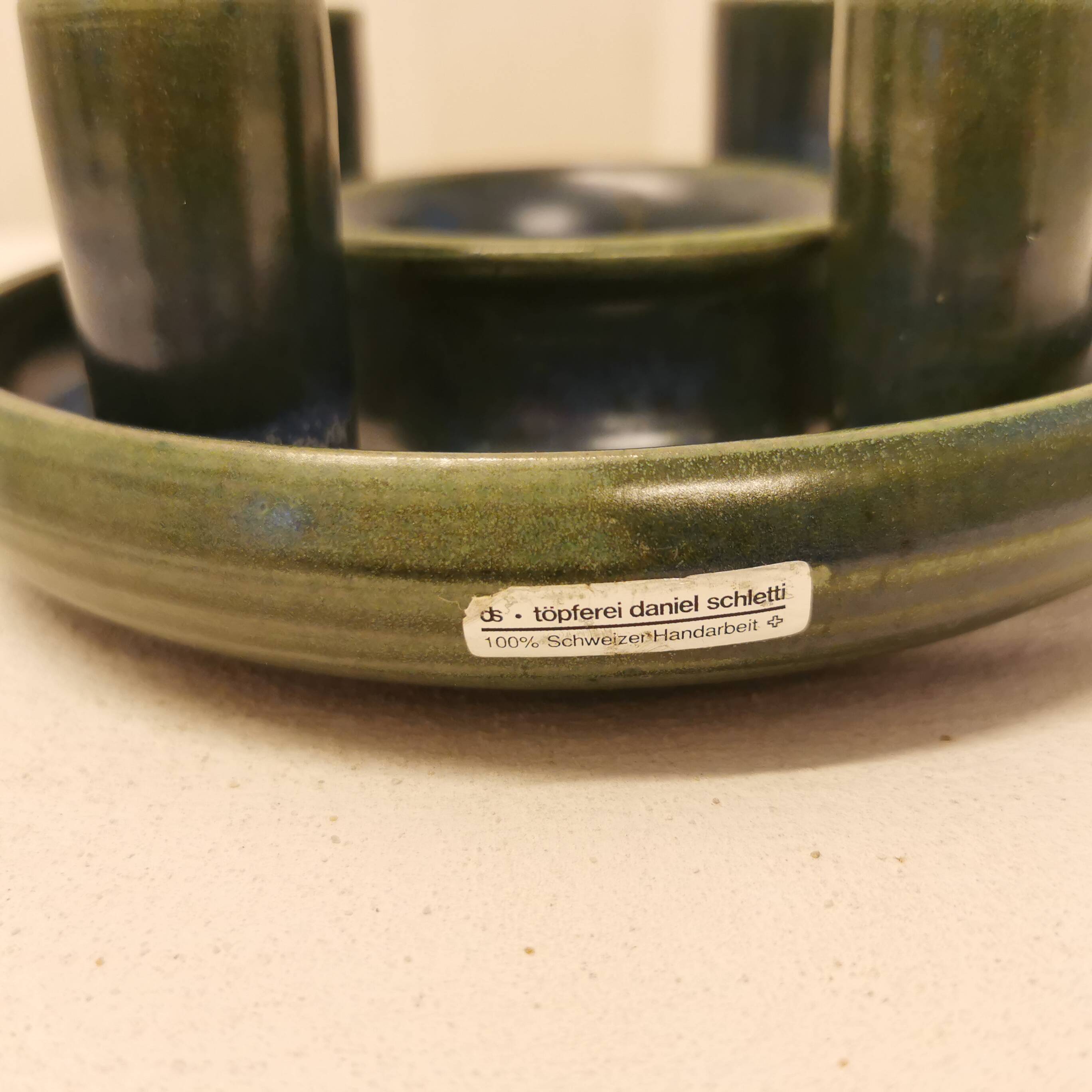 Ceramic candle holder