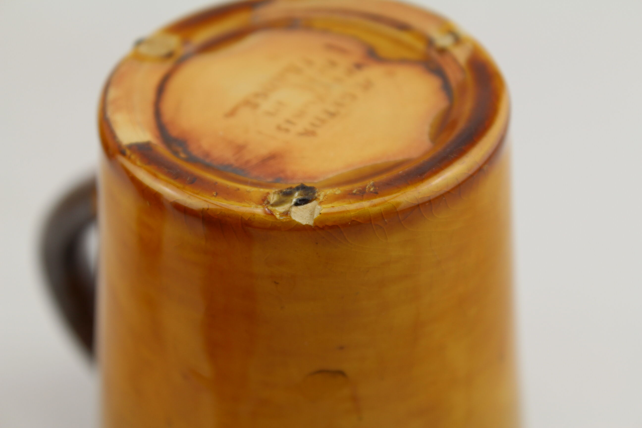 6 cups Vallauris Aegitna ceramic