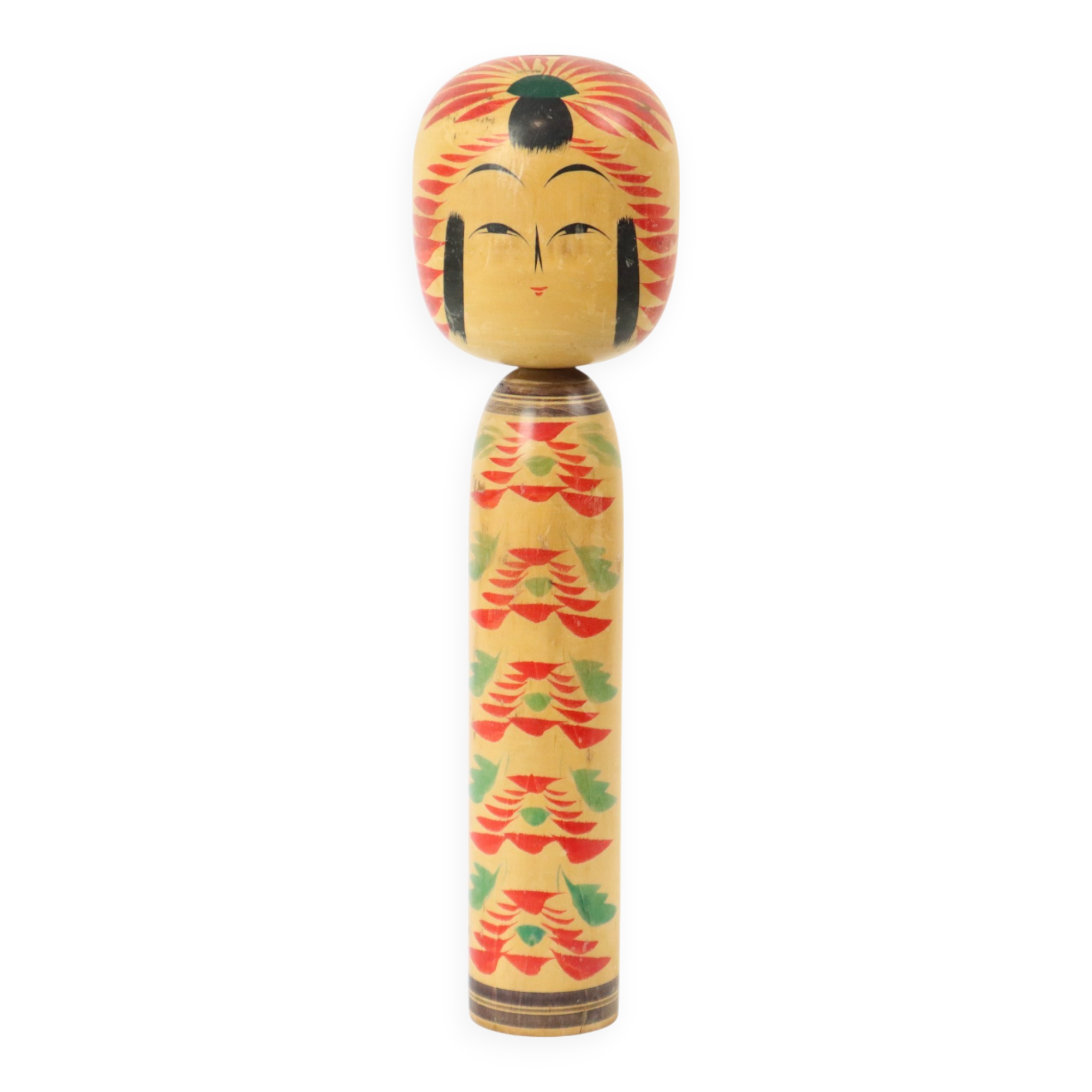 Large Kokeshi Doll XL Size Wood Japan Showa Period 38cm