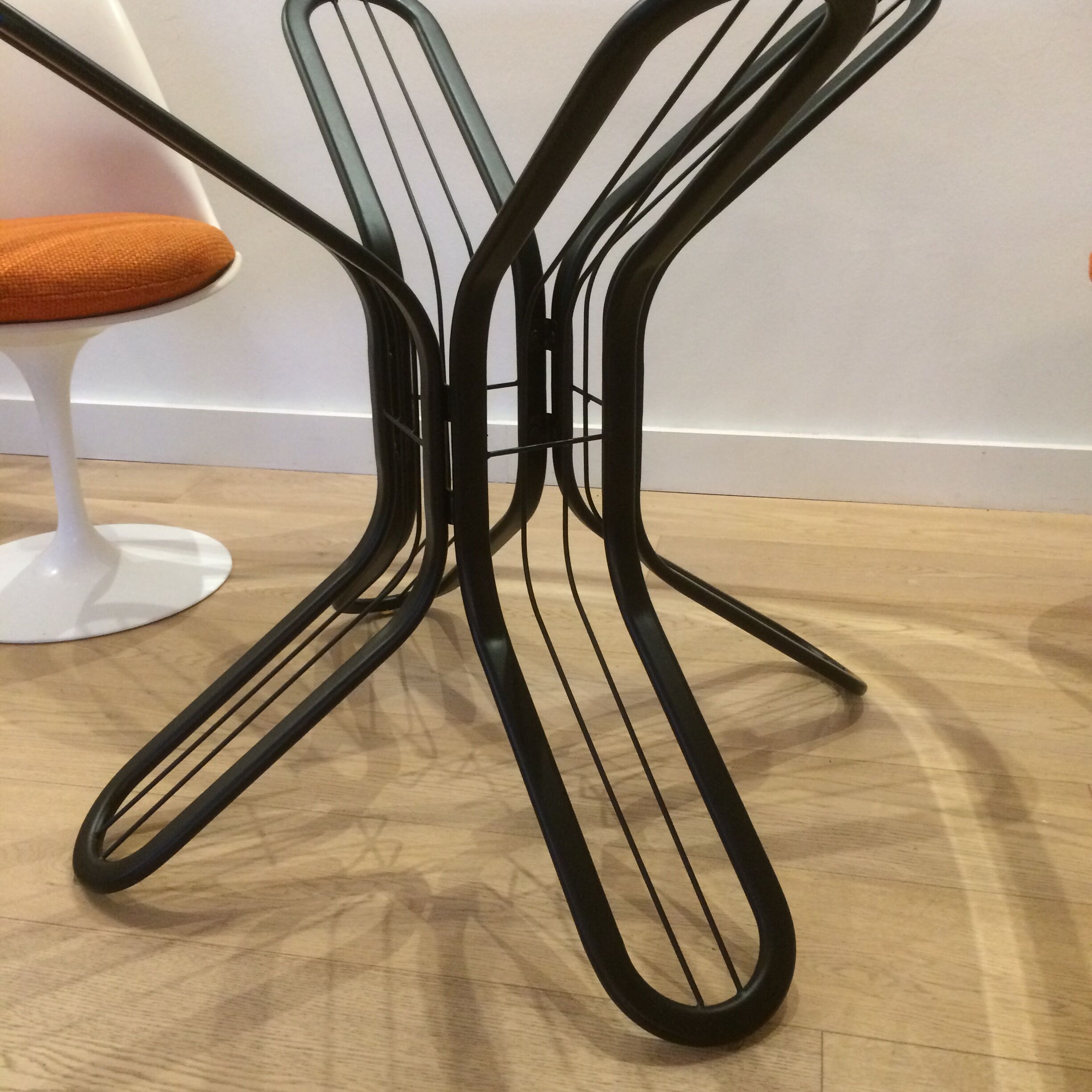 Gastone Rinaldi's dining room table. 1970