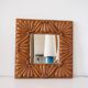 Solid wood mirror 1960