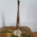 Brass soliflore vase