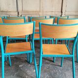 Lot of 13 adult Mullca school chairs