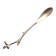 11 cm sculpted fine salt tea spoon