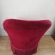 Fauteuil crapaud rouge cinéma