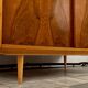 Vintage Wardrobe with sliding doors, 1960s, Czechoslovakia