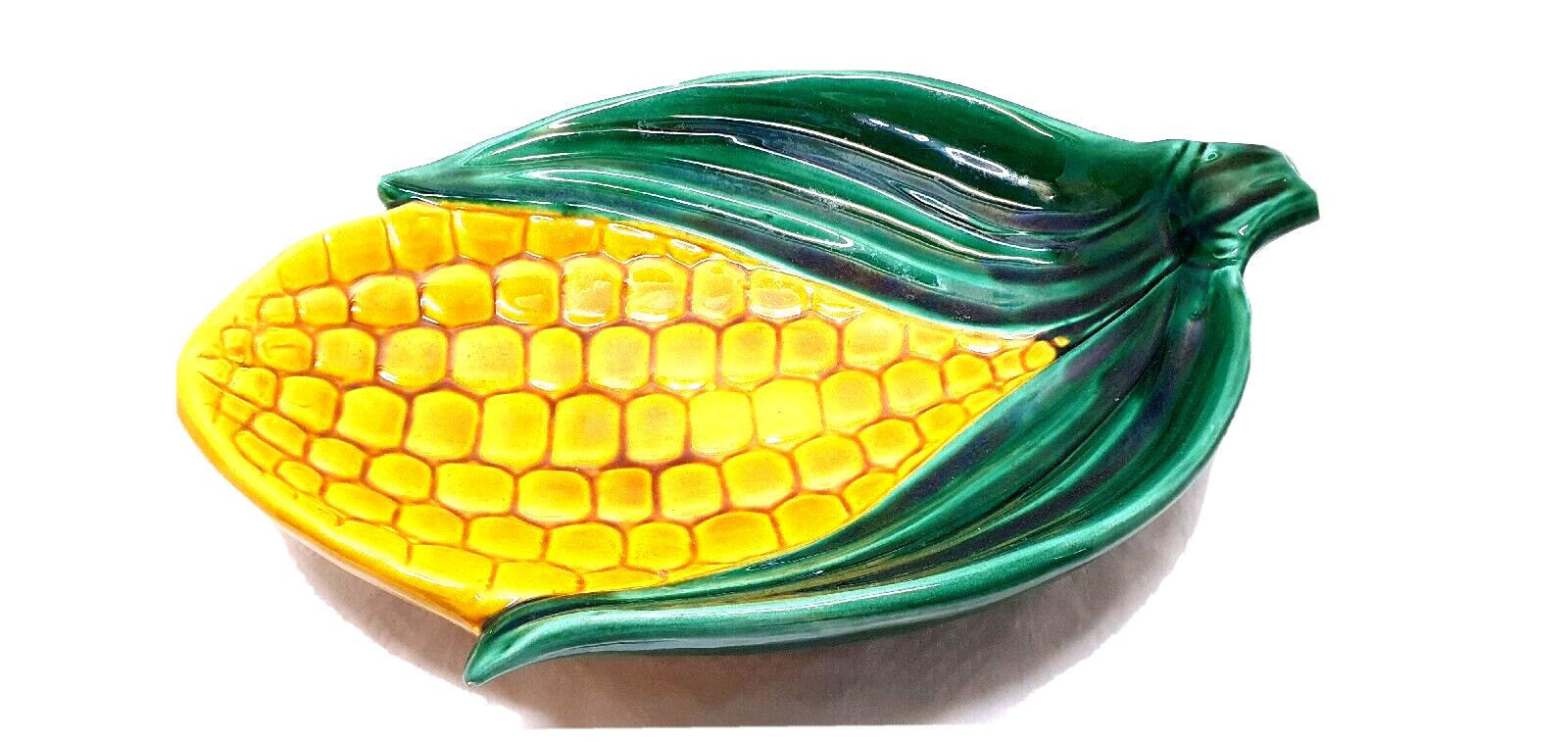 Dish Vallauris shape ears of corn vintage art deco collection