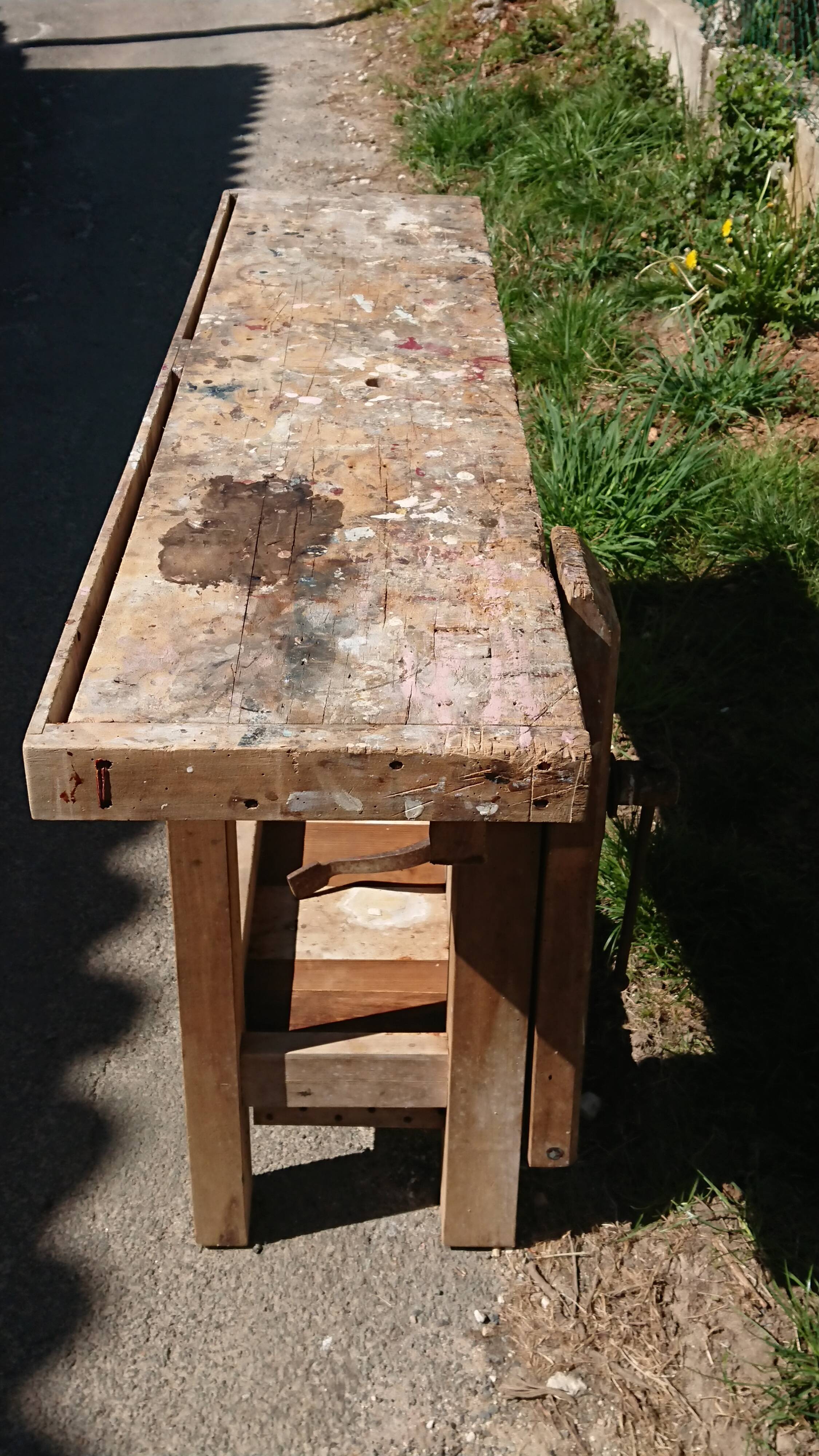 Built in raw wood with its press and valet - GRENAD
