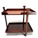 CR20 Wooden Bar Trolley by Franco Albini for Poggi, 1958