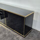 Black lacquered sideboard by Mario Sabot