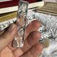 Set of 10 Vintage Cut Crystal Knife Rests // Tableware